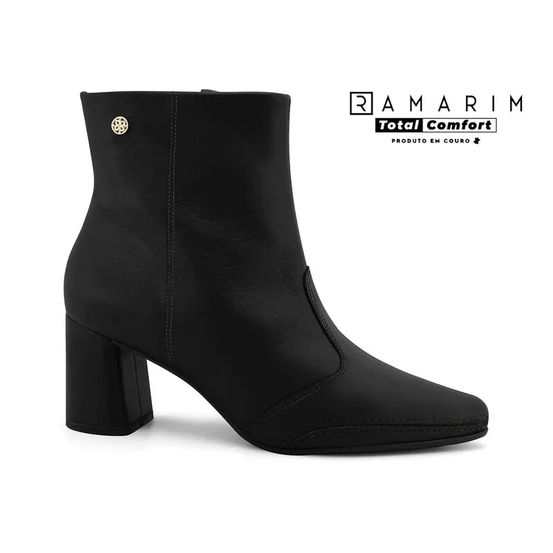Bota Total Comfort Preta Ramarim 2659101-4 33