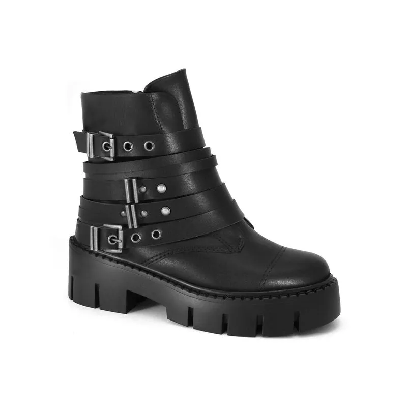 Coturno Cano Curto Preto Ramarim 2667134-1 40
