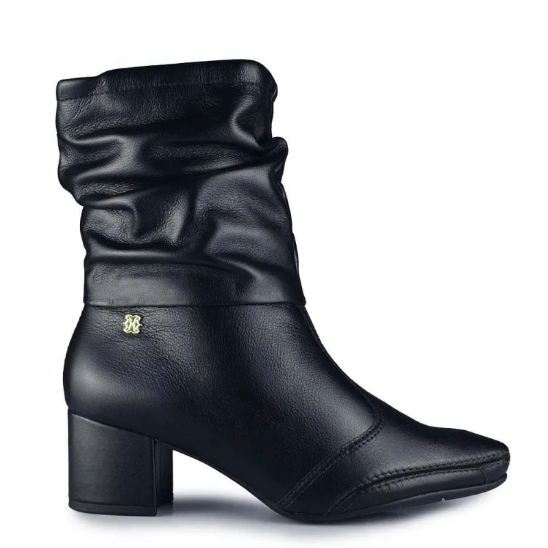 Bota Cano Curto Ramarim Feminina 2657104 01 NP FALL/PRETO 34