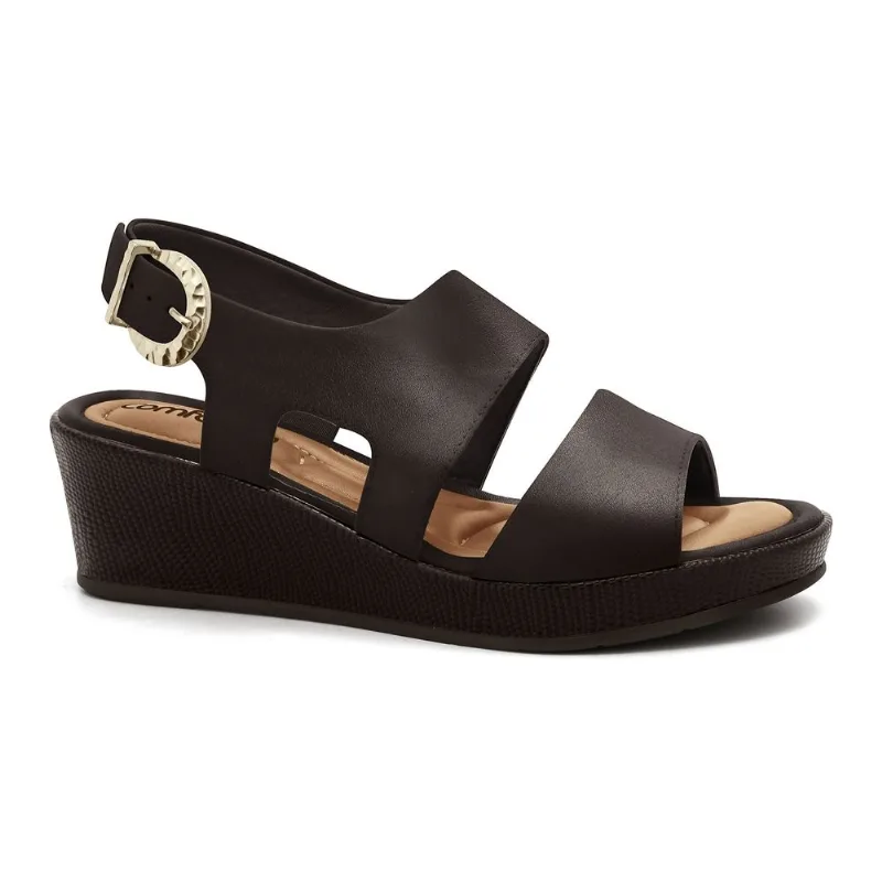 Sandália Anabela Stout Comfortflex 2653304-3 40