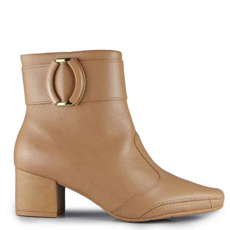 Bota Cano Curto Ramarim Feminina 2657103 01 NP FALL/MACCHIATO 34