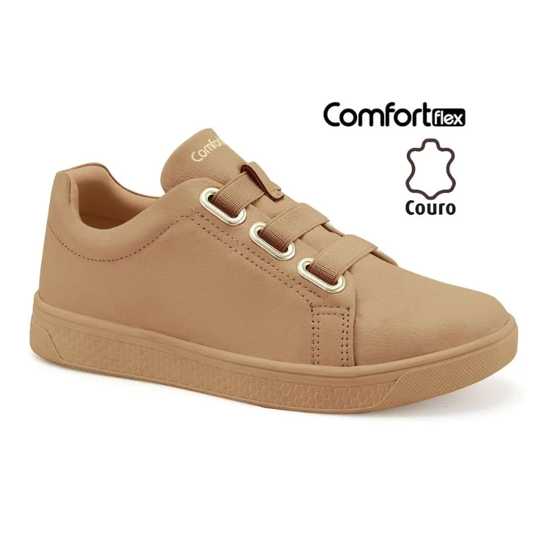 Tênis Couro Macchiato Comfortflex 2565308-1 33