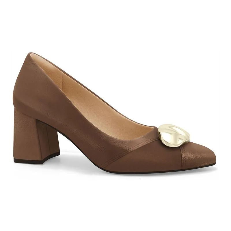 Scarpin Ajuste Perfeito Capuccino Comfortflex 2654302-2 39