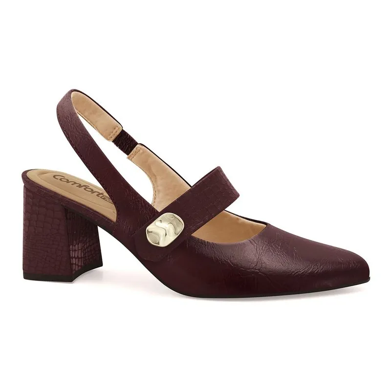 Slingback Bordo Comfortflex 2654335-3 36