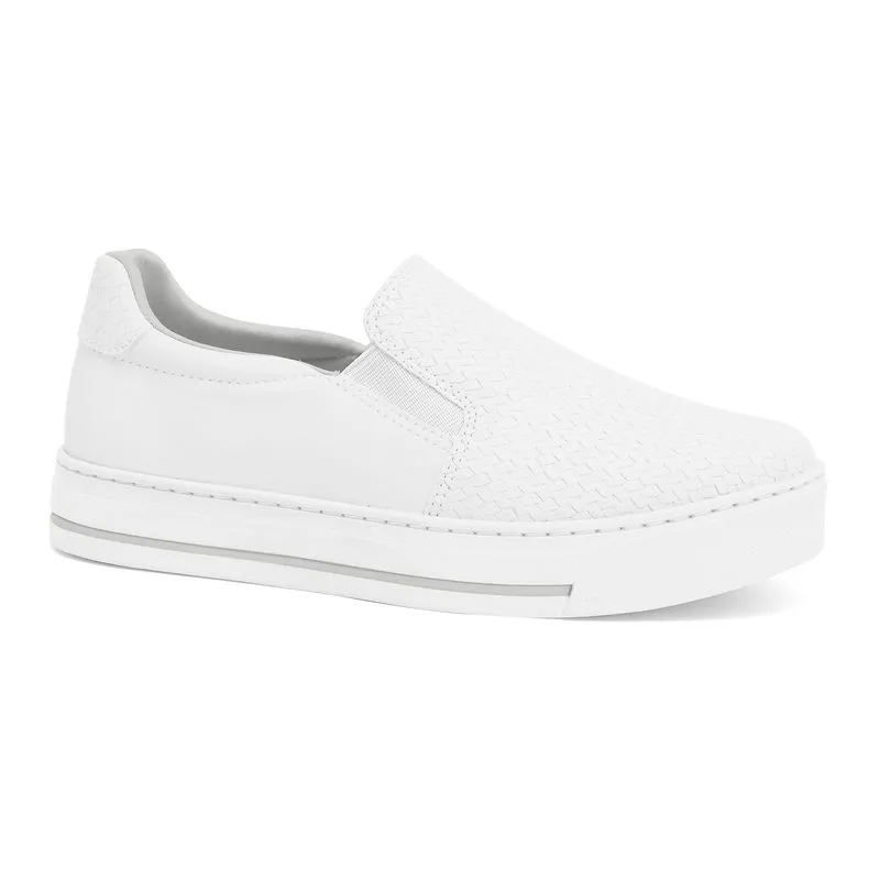 Tênis Slip On Branco Ramarim 2693101-1 39