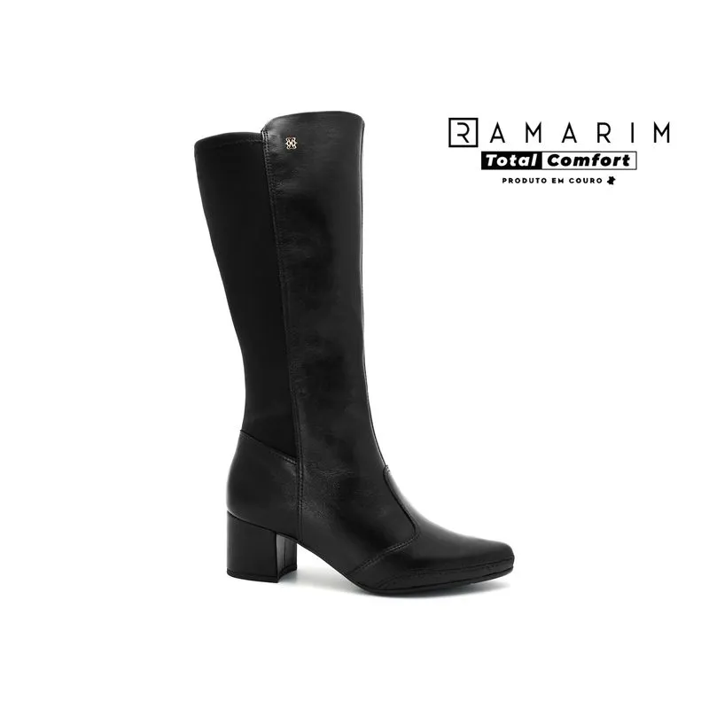 Bota Total Comfort Preta Ramarim 2657105-1 40