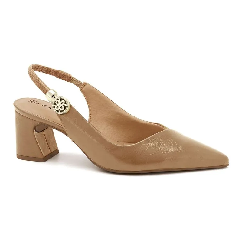 Slingback Salto Bloco Macchiato Ramarim 2616132-4 40