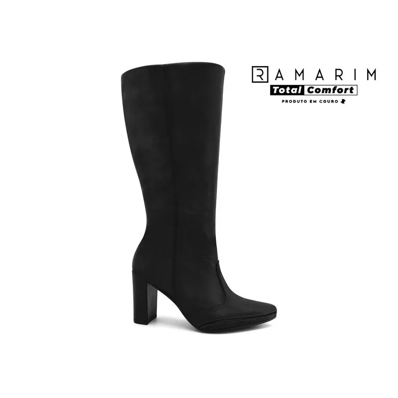 Bota Total Comfort Preta Ramarim 2615105-1 37