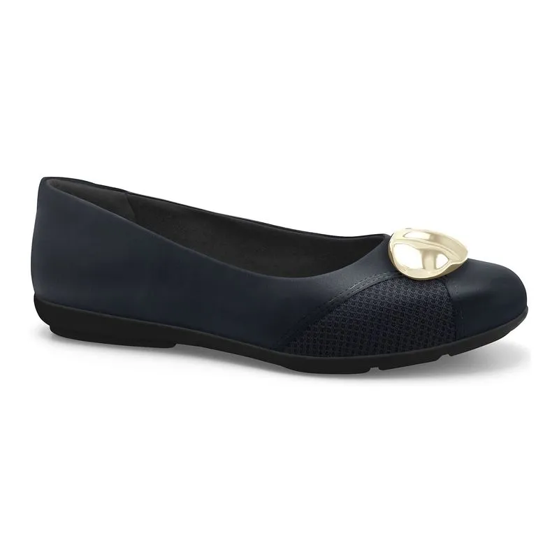 Sapatilha Ajuste Perfeito Navy Comfortflex 2663301-5 37