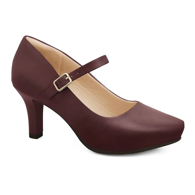 Scarpin Bordô Comfortflex 2685302-2 38