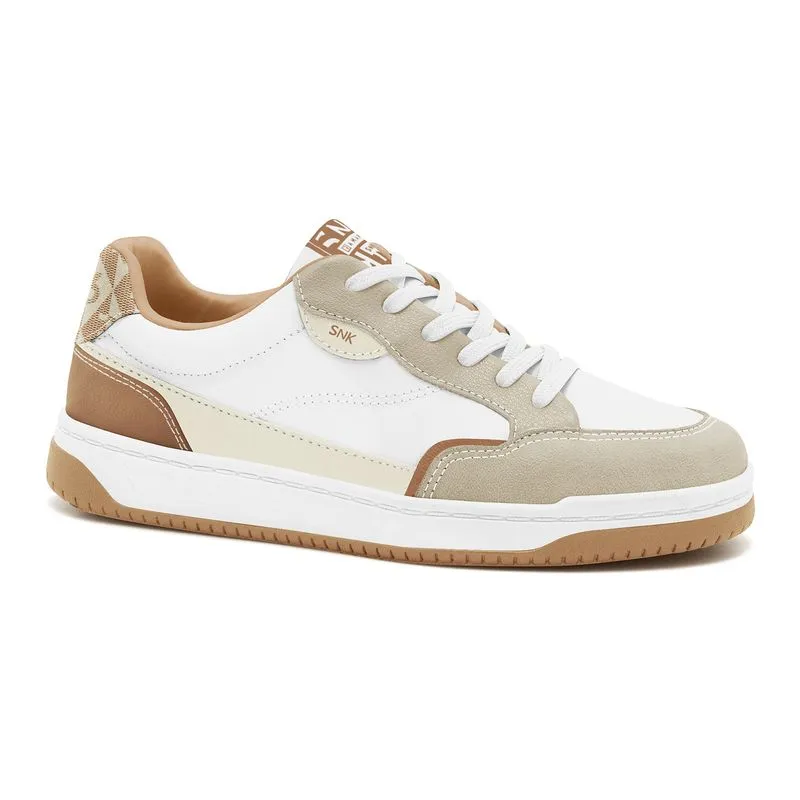 Tênis Casual Bege/Branco Ramarim 2669103-2 37