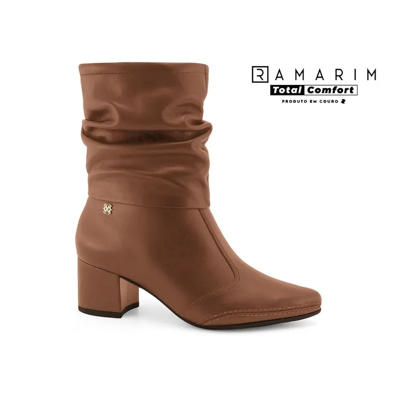 Bota Total Comfort Capuccino Ramarim 2657104-4 33