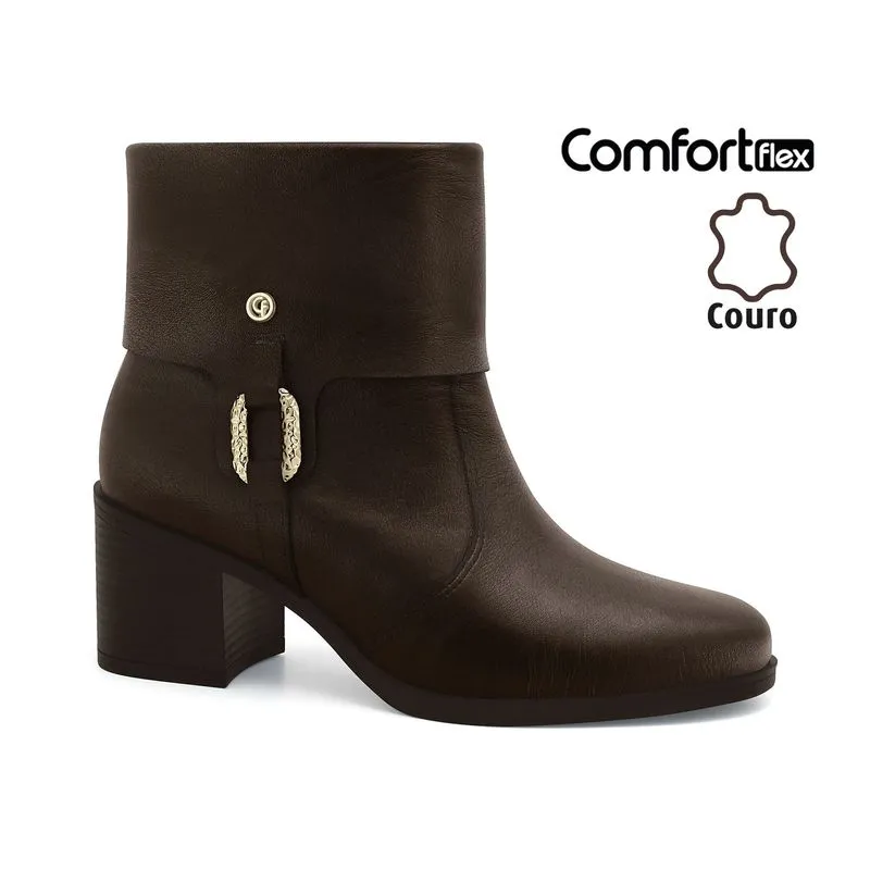 Bota Couro Stout Comfortflex 2684303-3 33