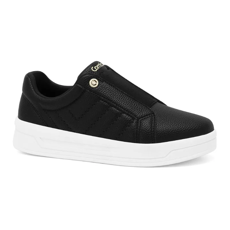 Tênis Slip On Preto Comfortflex 2667302-1 33