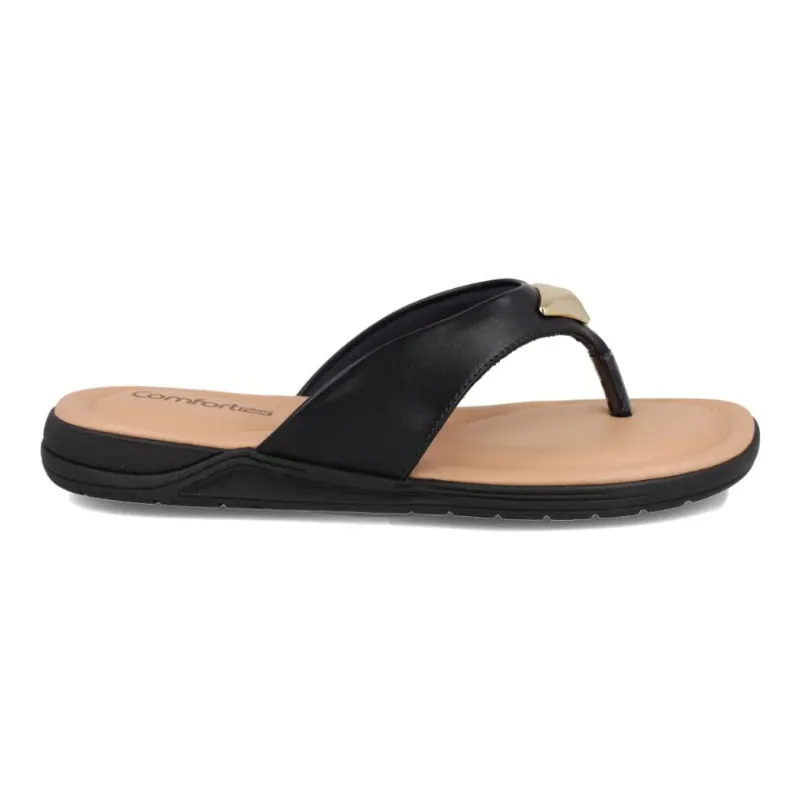 Tamanco Comfortflex Casual Feminino Preto 39