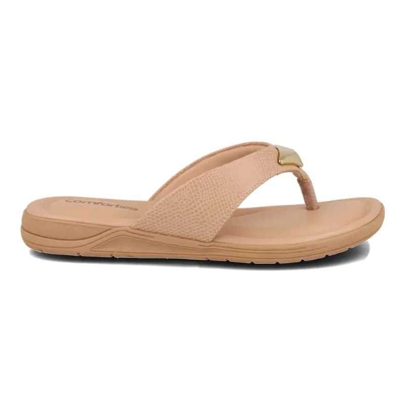 Tamanco Comfortflex Iguana Plus Feminino Caqui 38
