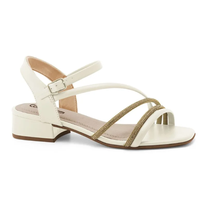 Sandália Salto Baixo Coconut Comfortflex 2655403-2 40
