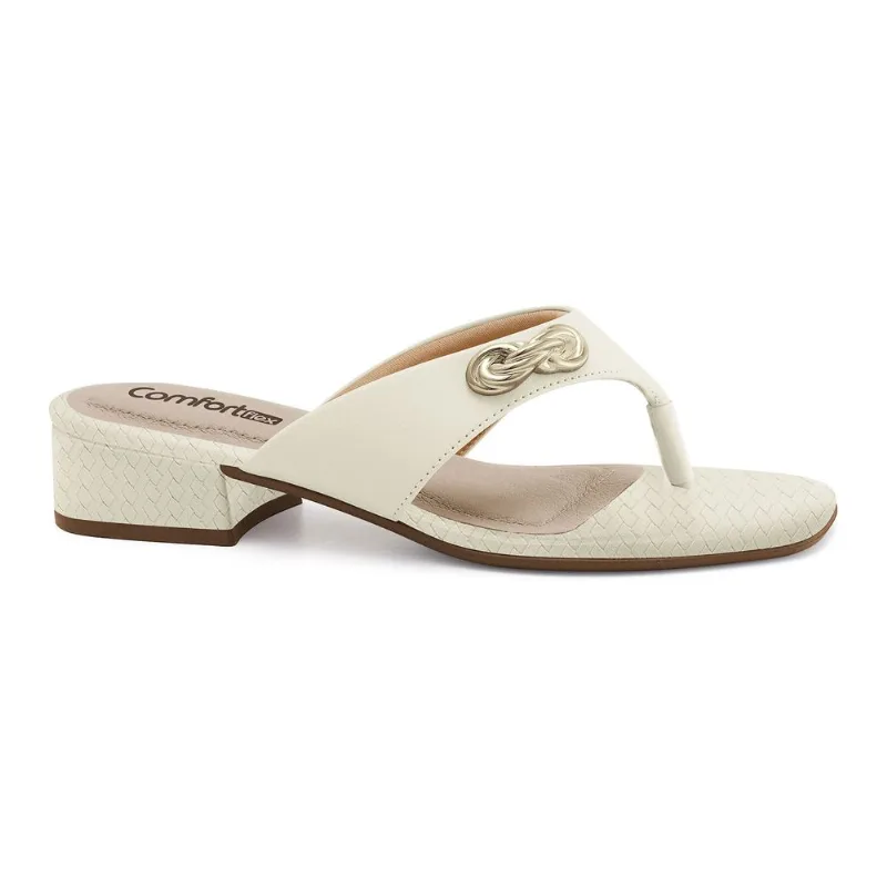 Chinelo Salto Baixo Coconut Comfortflex 2655404-3 38