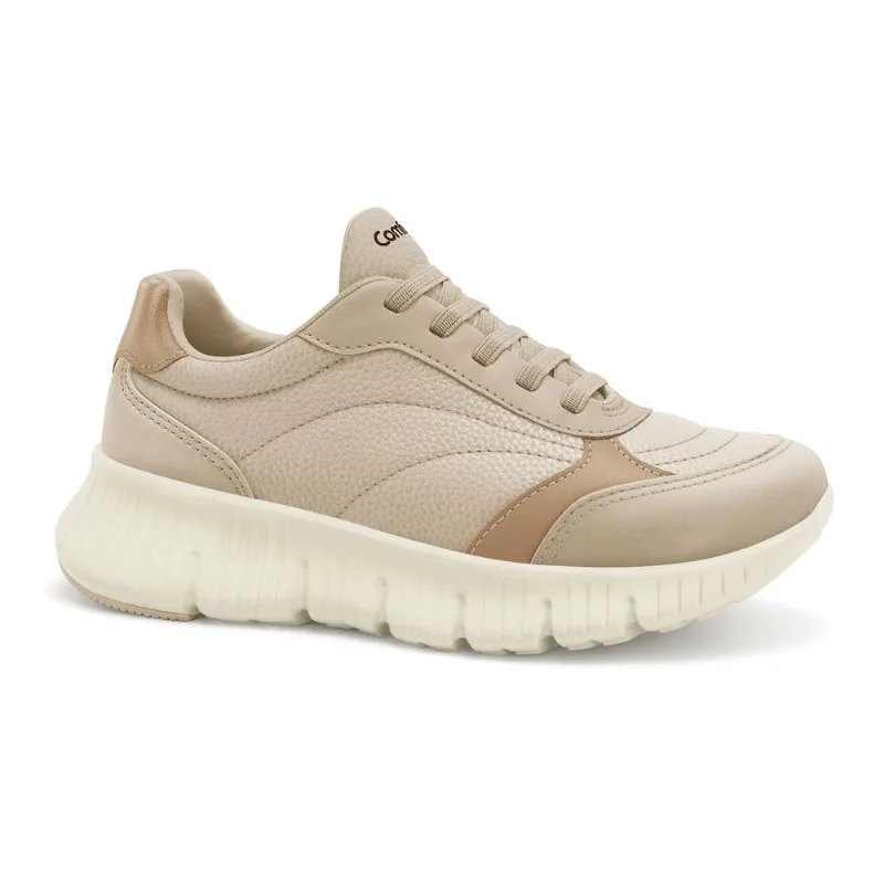 Tênis Super Leve Almond Comfortflex 2650401-3 37