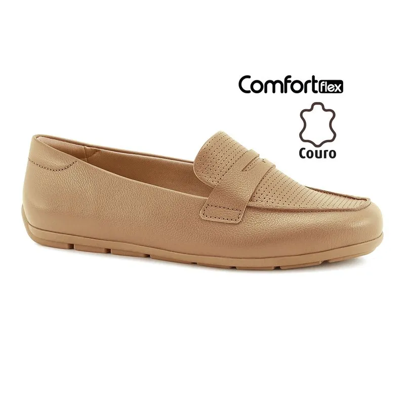 Mocassim Couro Macchiato Comfortflex 2661301-2 34