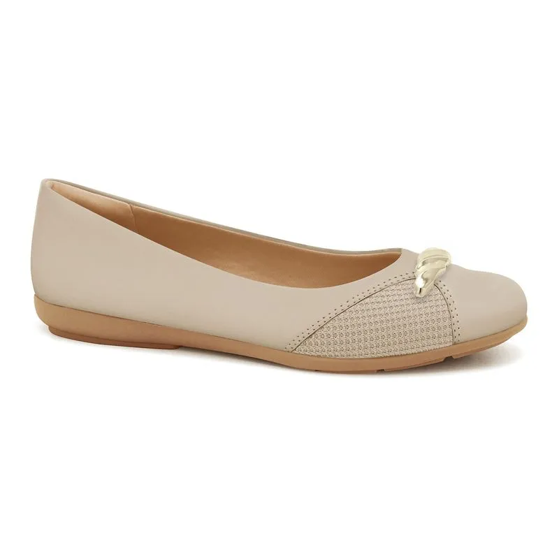 Sapatilha Ajuste Perfeito Almond Comfortflex 2663402-4 33