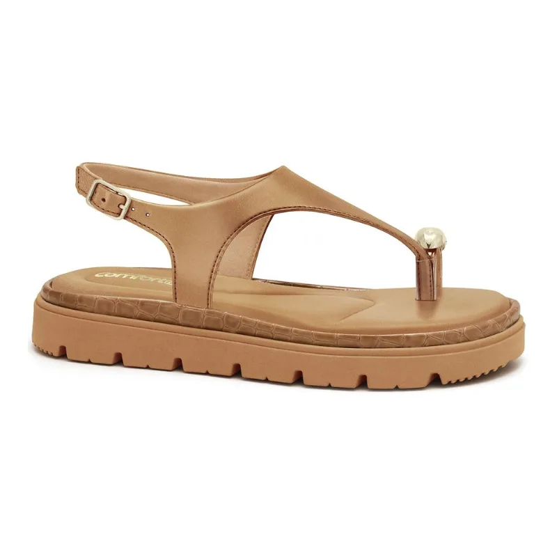 Sandália Papete Damasco Comfortflex 2646404-5 38