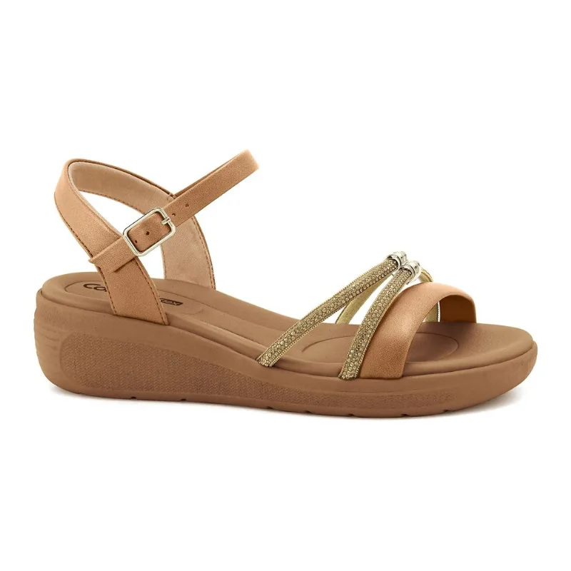 Sandália Ultramacio Damasco Comfortflex 2686404-1 36