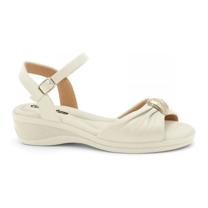 Sandália Anabela Coconut Comfortflex 2688404-2 34