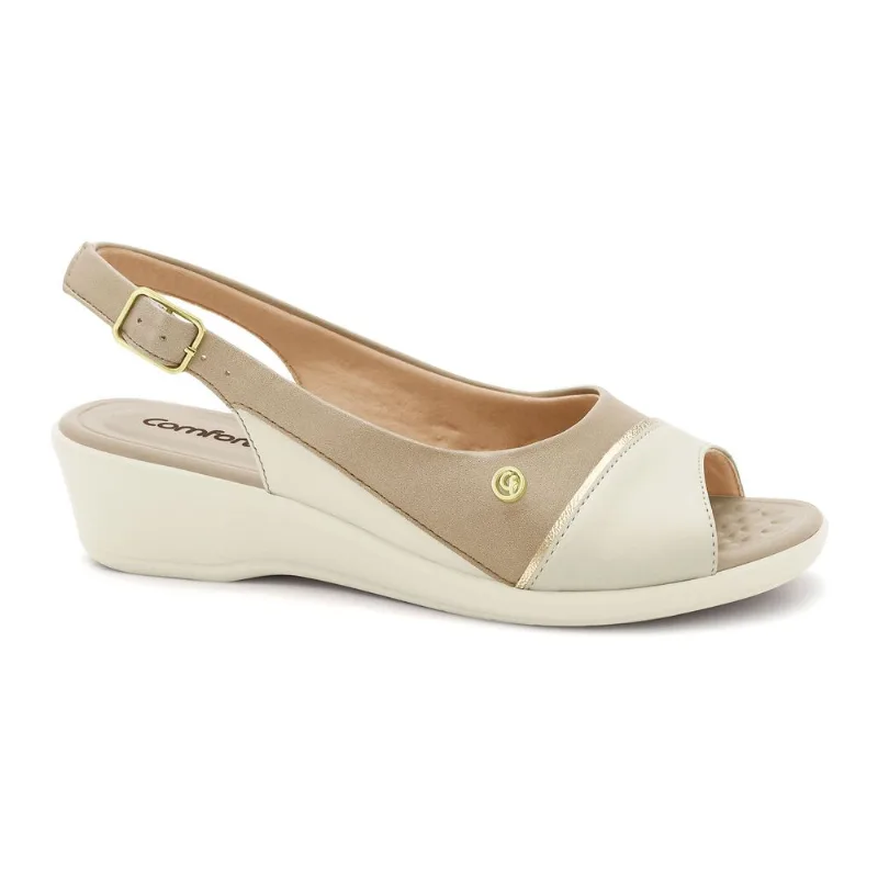 Sandália Super Flexível Coconut Comfortflex 2672404-2 38