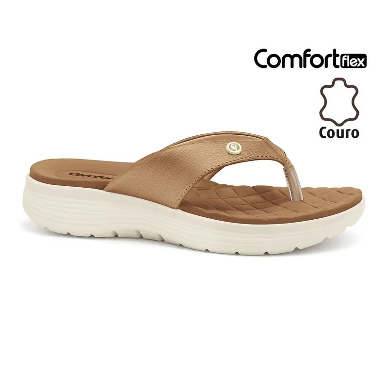 Chinelo Ultramacio Nozes Comfortflex 2643401-4 33