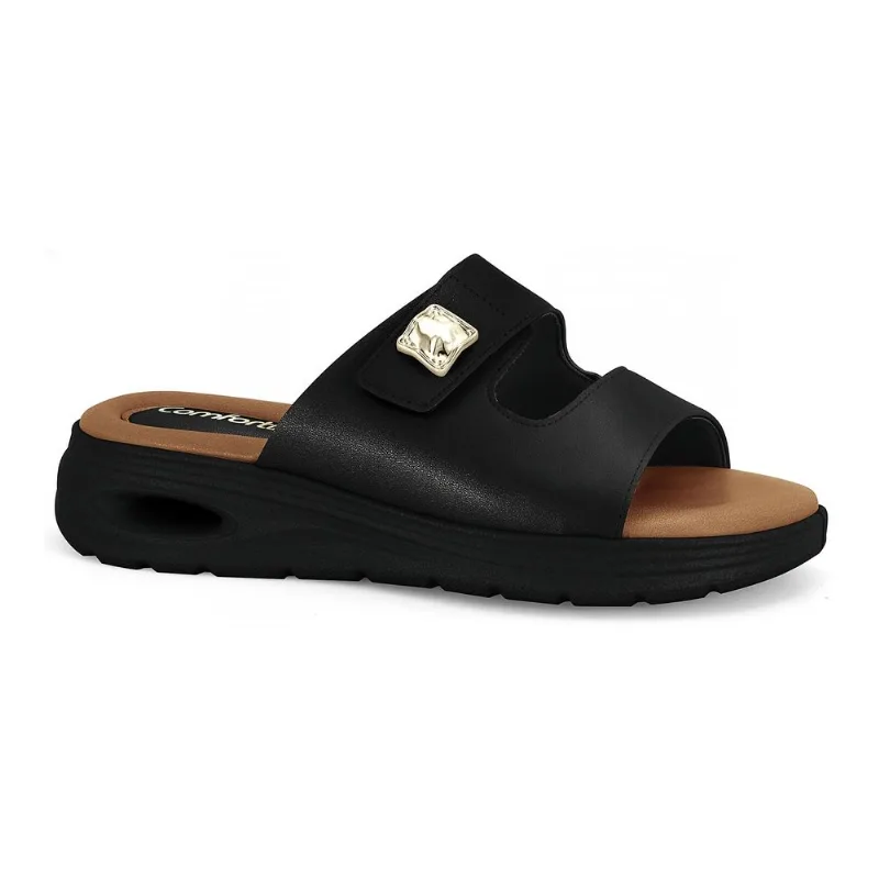 Papete Super Leve Preto Comfortflex 2640402-2 39