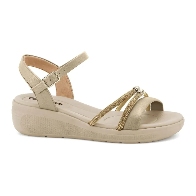 Sandália Ultramacio Linen Comfortflex 2686404-4 33