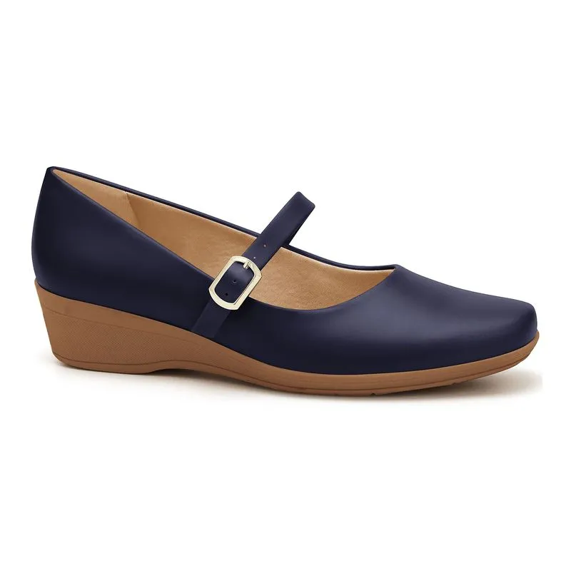 Sapatilha Anabela Blu Comfortflex 2694402-2 35