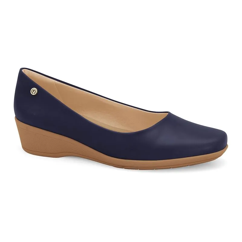 Sapatilha Anabela Blu Comfortflex 2694301-11 33