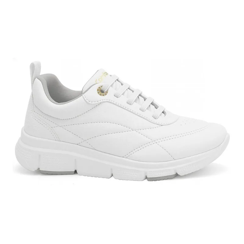 Tênis Super Leve Branco Comfortflex 2690401-1 34
