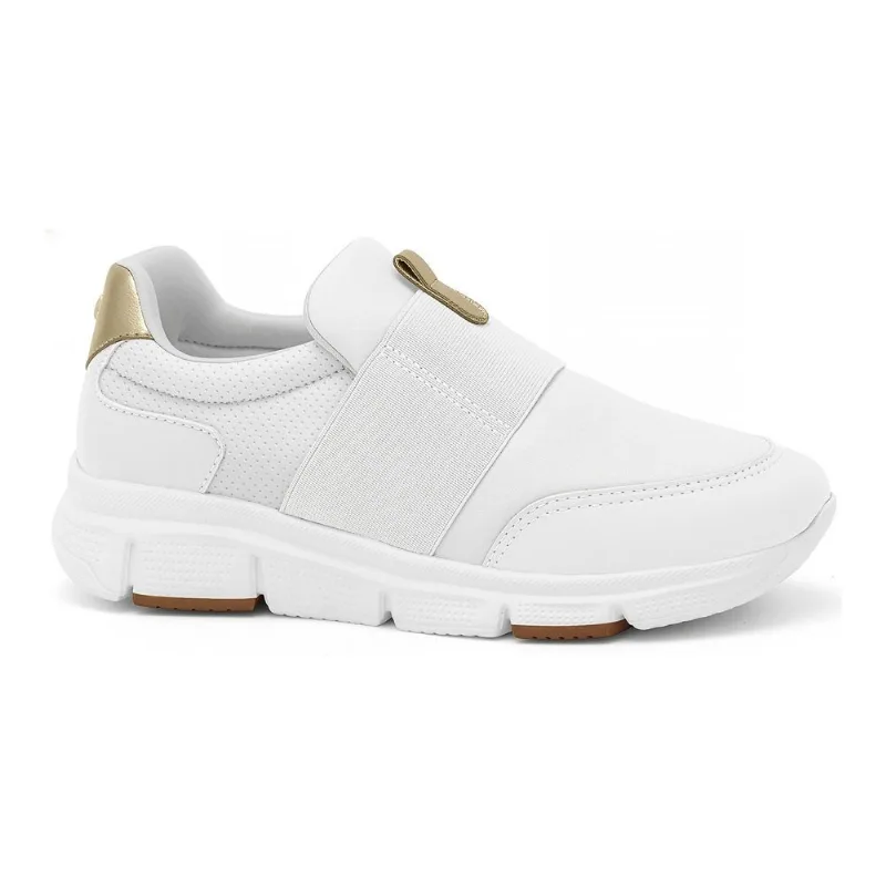 Tênis Super Leve Branco Comfortflex 2690402-2 39
