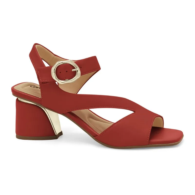 Sandália Salto Bloco Chilli Comfortflex 2674404-6 36