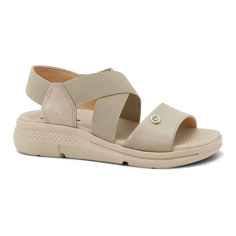 Sandália Ultramacio Almond Comfortflex 2635304-7 35