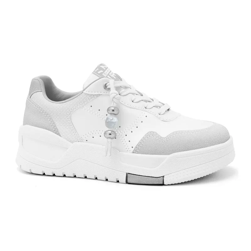 Tênis SNK Branco/Gelo Ramarim 2684106-5 34