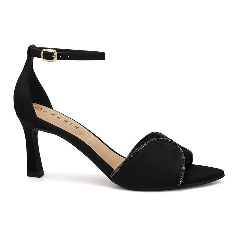 Sandália Salto Fino Preta Ramarim 2625202-2 40