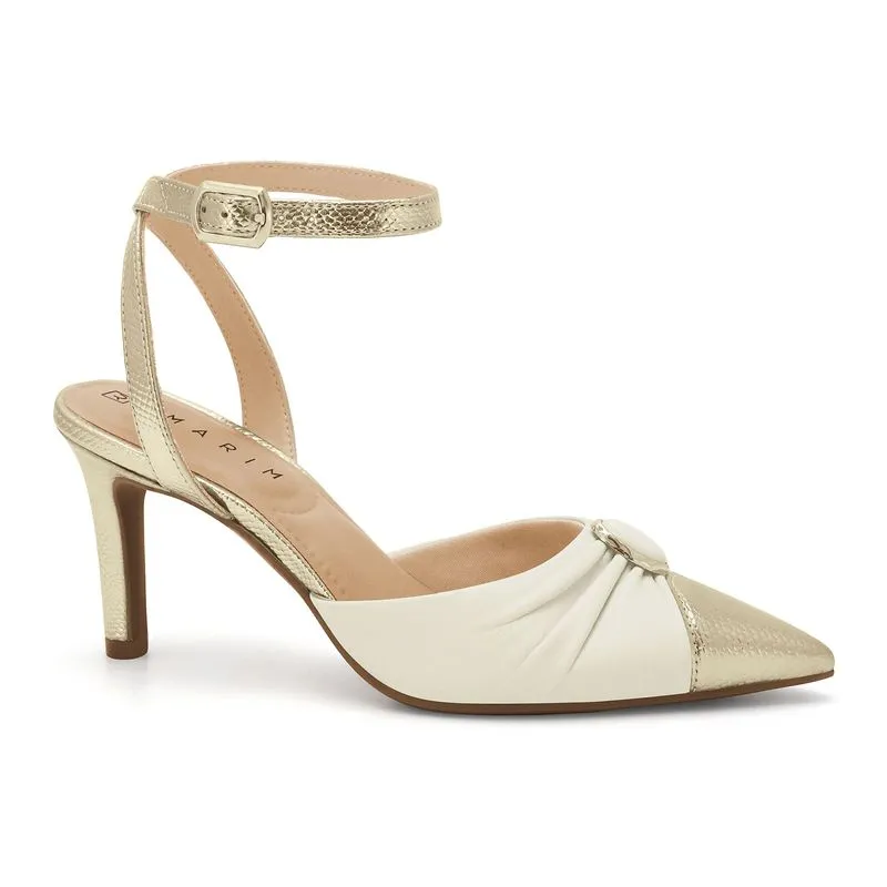 Scarpin Dourado/Coconut Ramarim 2653234-1 39