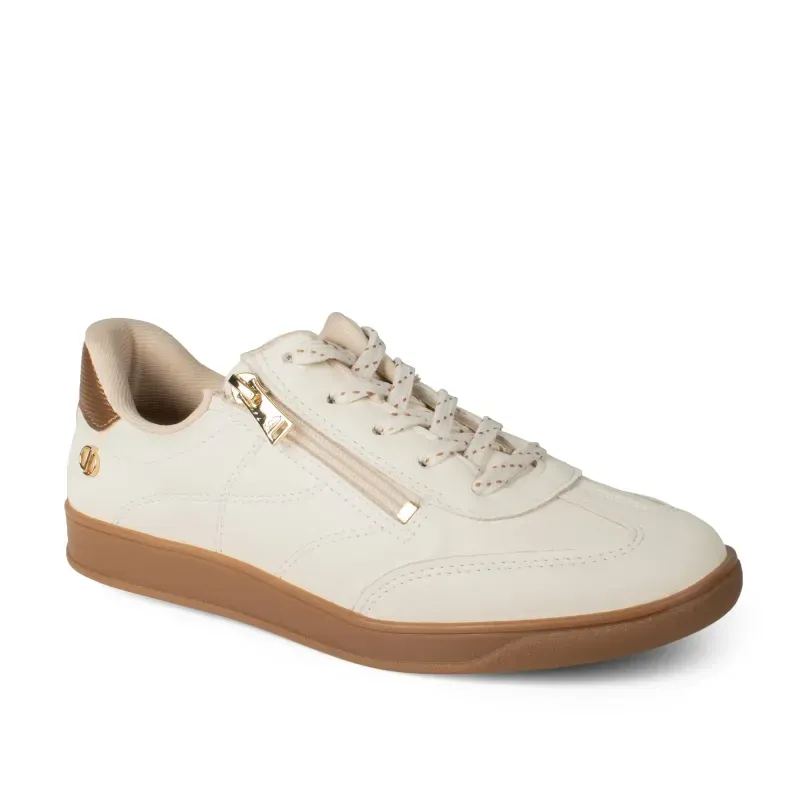 Tênis Dakota Casual Feminino Bege Metalizado 40