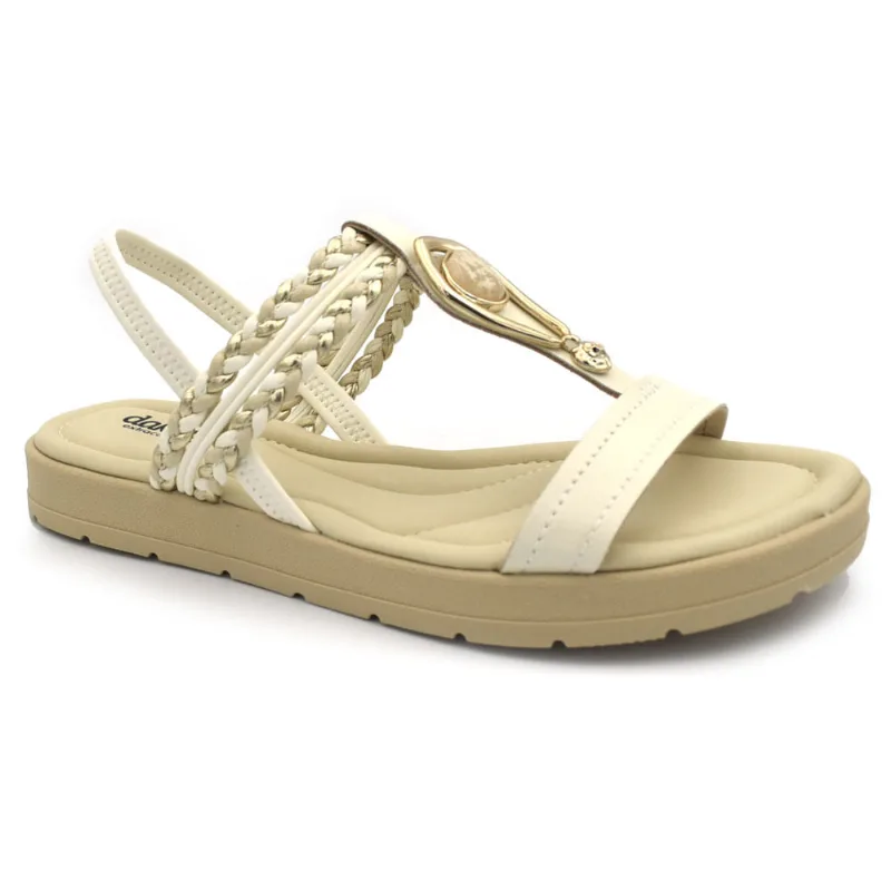Papete Feminina Dakota Creme DB257 36