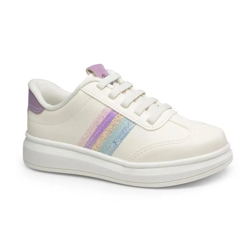 Tênis Pink Cats Vercelli Infantil Branco 35