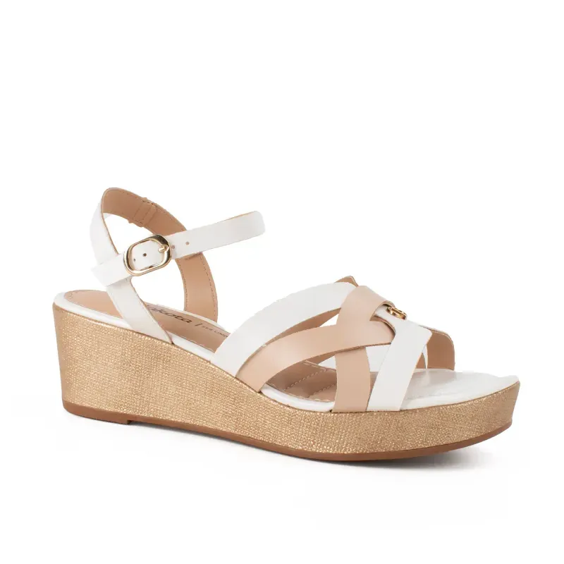 Sandália Dakota Anabela Feminina Multicolor 35