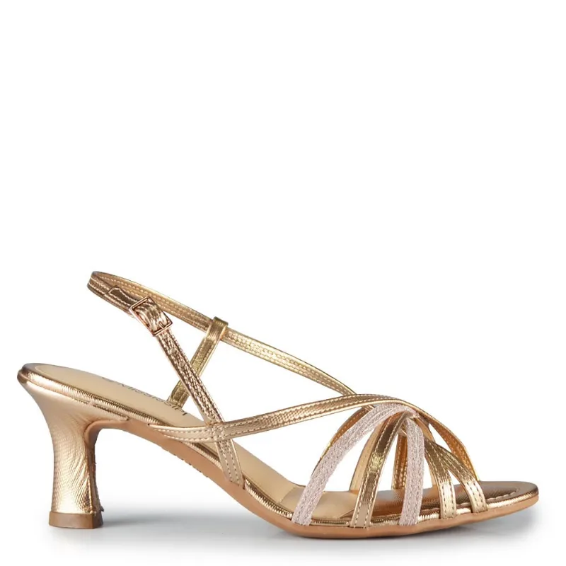Sandália Salto Baixo Mississipi Feminina J2571 004 GARELLI ROSE/RS 35