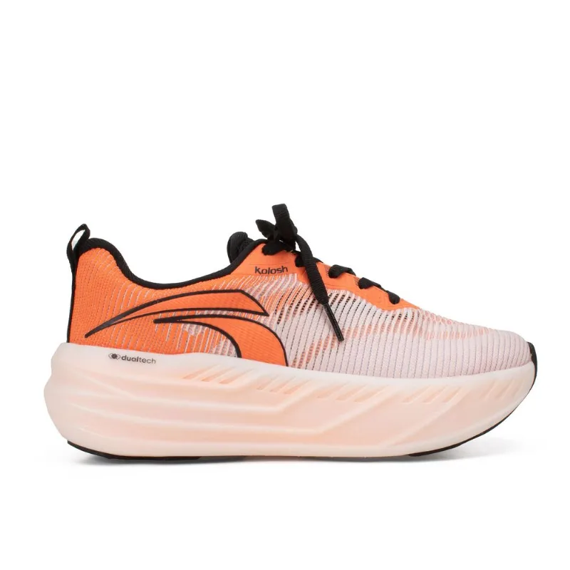 Tênis Kolosh Maxx Esportivo Feminino Laranja 37