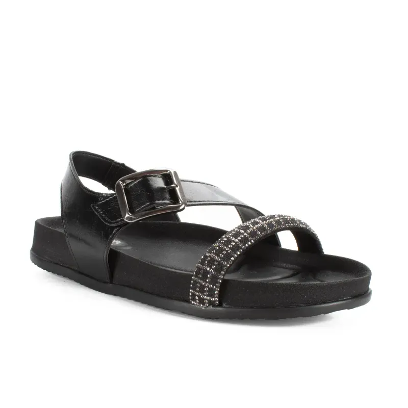 Sandália Flatform Mississipi Feminina Preta 35