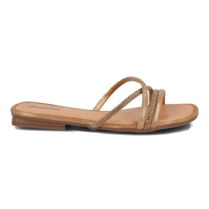 Rasteira Mississipi Benet Feminino Mocca 40