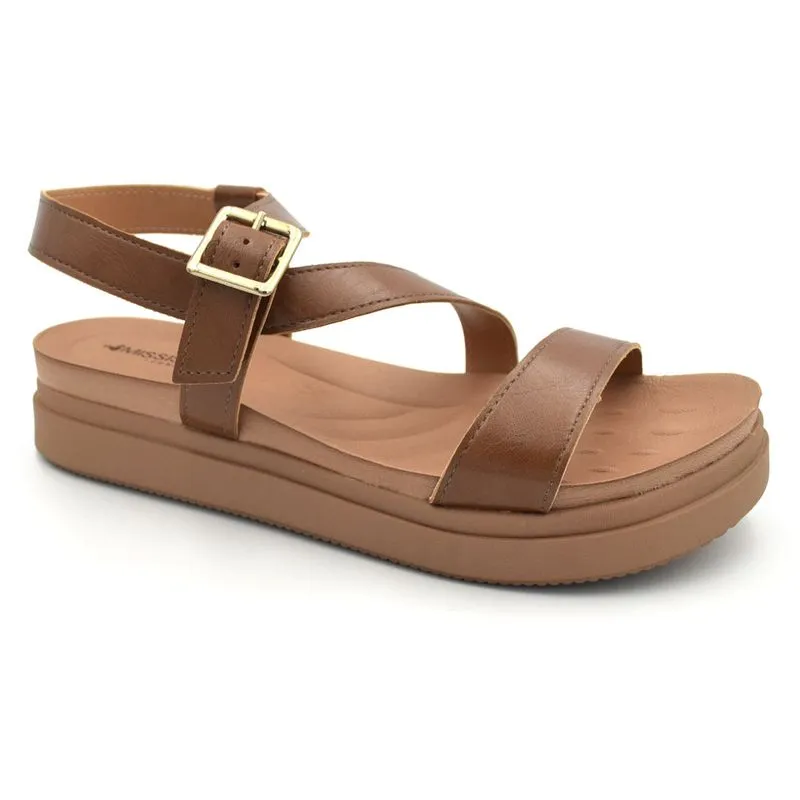 Papete Feminina Mississipi Marrom J1993 40